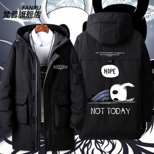 2024空洞骑士Hollow 夹克外套学生棉服 Knight游戏周边羽绒服冬季