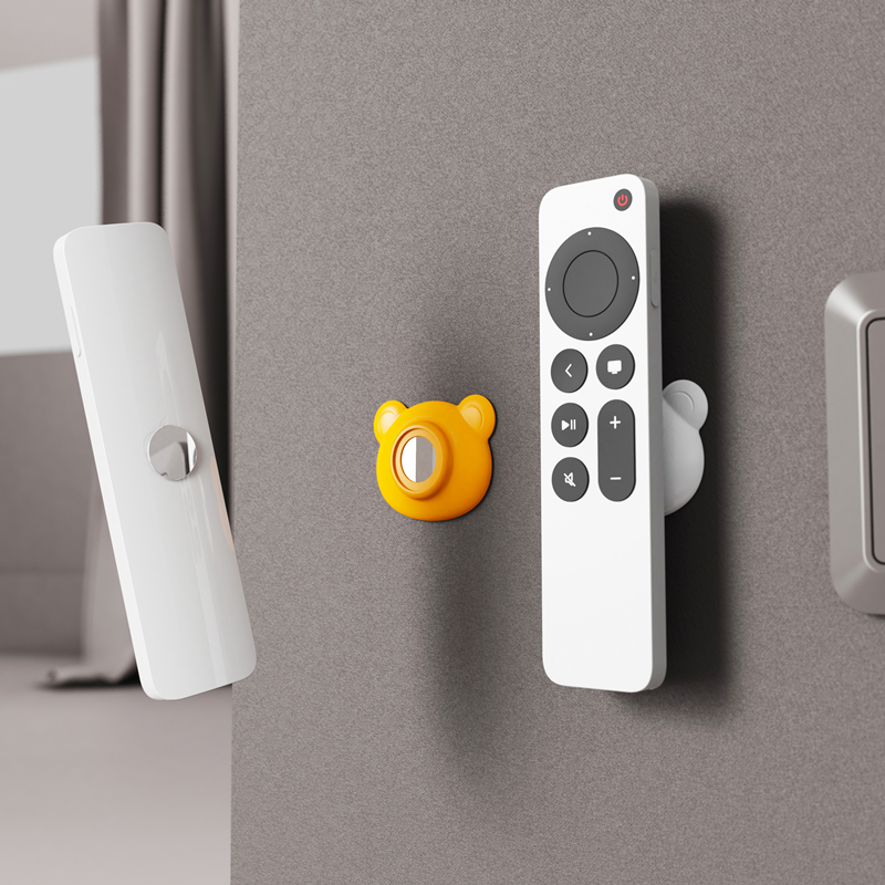 创意磁吸挂钩强力粘胶吸盘免打孔壁挂电视空调无痕免钉挂架
