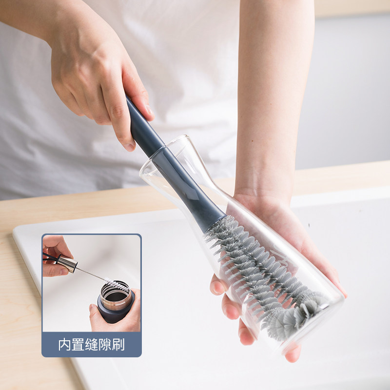 长柄杯刷奶瓶清洗刷洗水杯子神器洗茶杯瓶子保温杯清洁刷子无死角,家庭/个人清洁工具,杯刷/瓶刷,淘宝优惠券,粉丝福利购,淘宝优惠卷