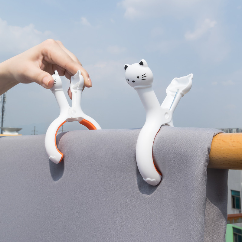 卡通夹子晾衣夹衣服夹子晾衣架晒被子大夹子被夹防风固定器晒衣夹