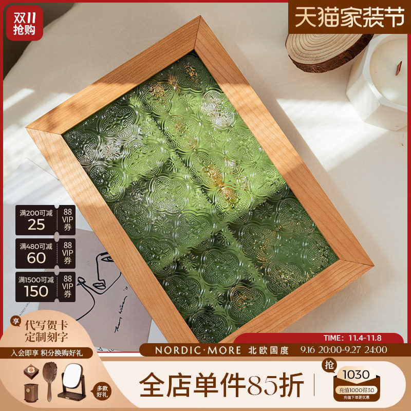 北欧国度海棠花开经典依旧首饰盒