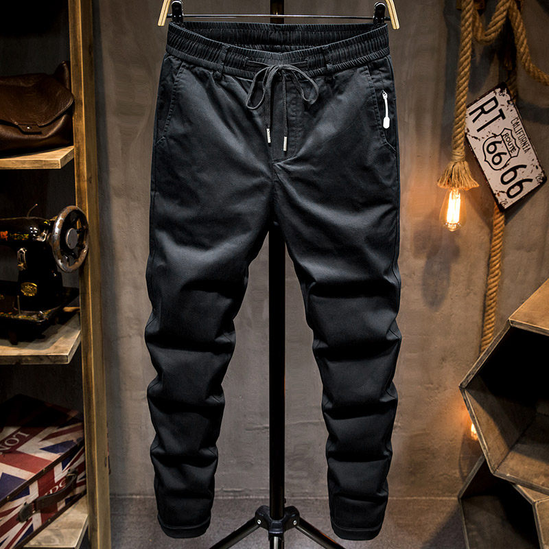 chic work clothes Casual pants Belt Korean Edition University Schoolboy trousers palace Wide leg pants Retro Early autumnin the Men's clothing, Casual pants  category - from Buy2taobao.com to provide professional Taobao agent buy service