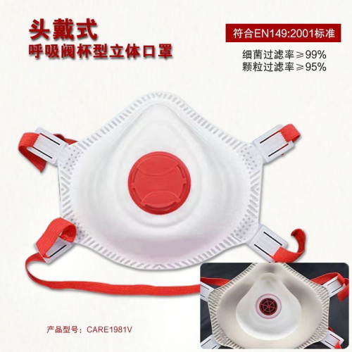 头戴式防尘打磨口罩工业