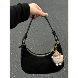 复古腋下包包女2022新款 百搭手提单肩斜挎包潮 高级感小众洋气时尚