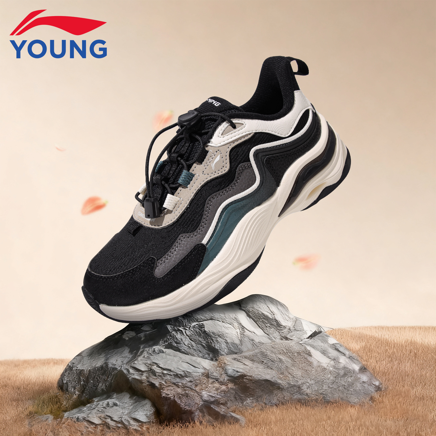 李宁儿童秋季新款缓震运动鞋