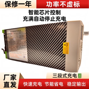 中兴款 双电压电动车锂电池铅酸通用快速充电器数控可调电源 立硅码