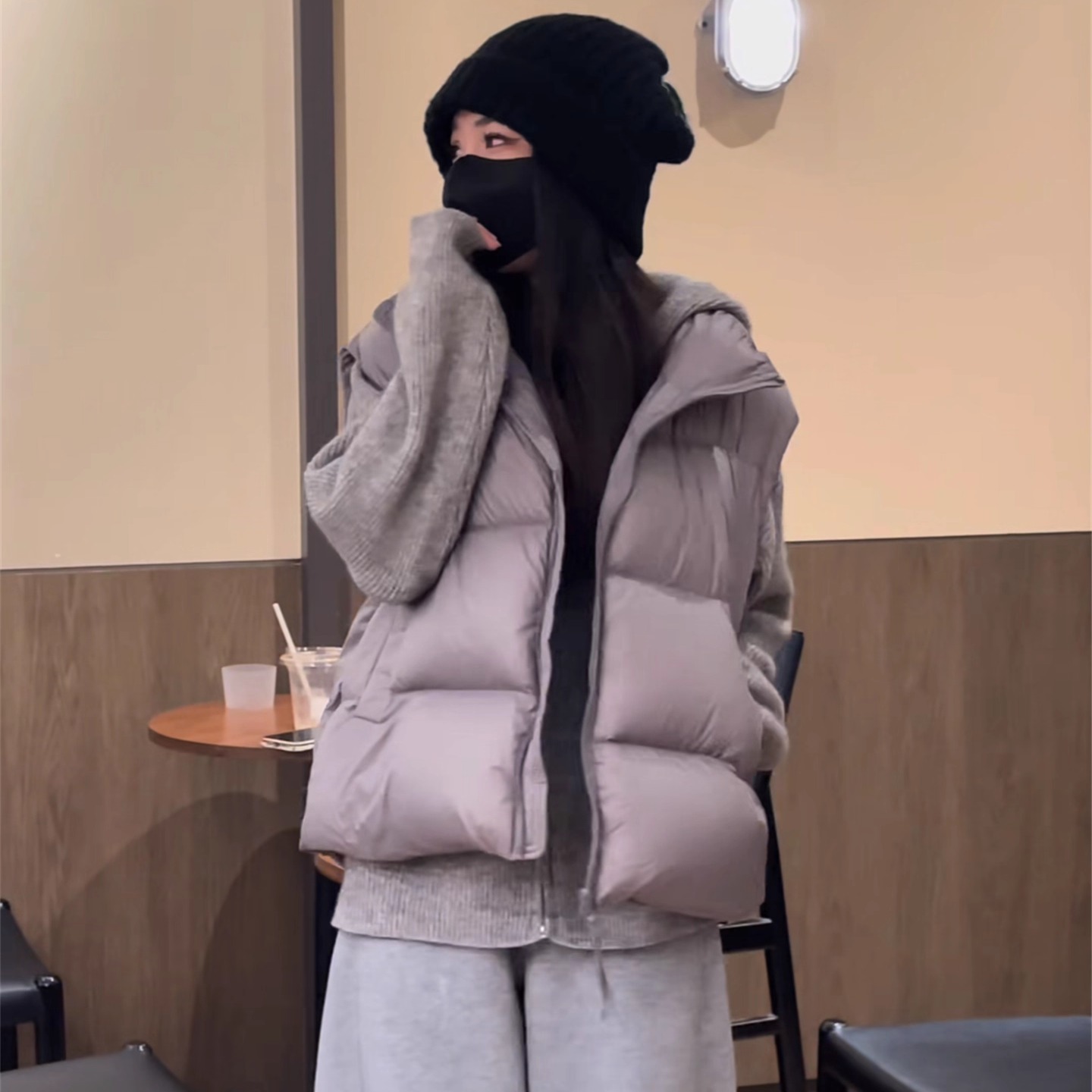 羽绒马甲女坎肩短款秋冬2025新款