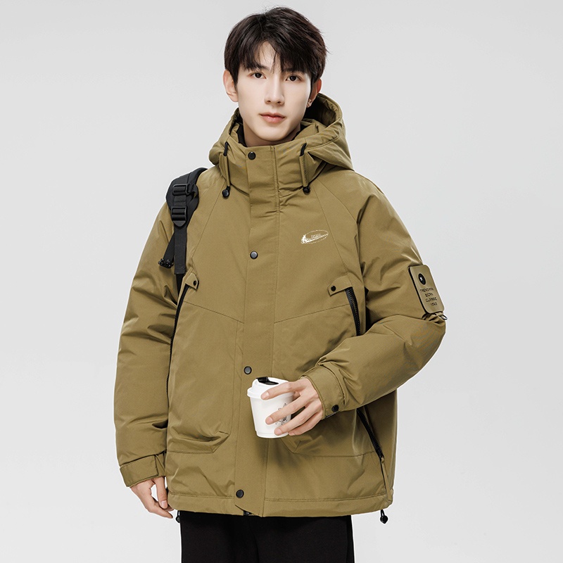 耐克顿男款冬款冲锋衣羽绒服外套