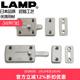 日本LAMP不锈钢小型插销门栓门锁卡扣明插销门扣加厚木门闩销FL4