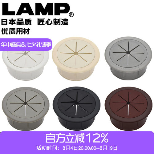60与80mm孔用线孔盖lamp