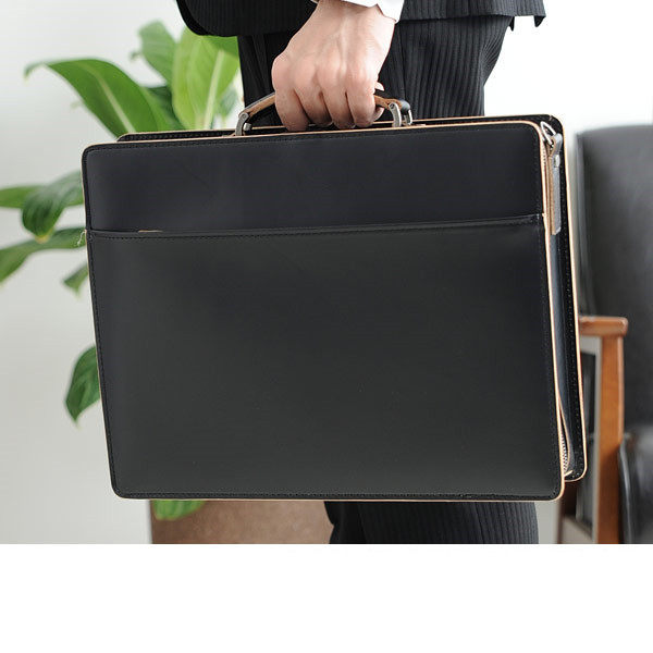 日本代购 COMPLEX GARDENS日本制男款日系真皮方形公文包手提包