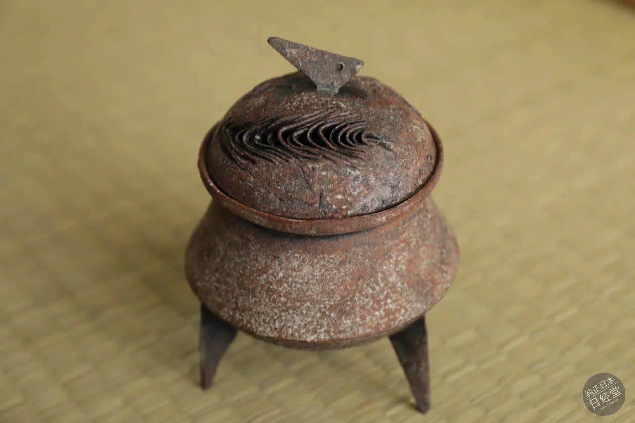 茶道具手工陶器作家香炉摆件