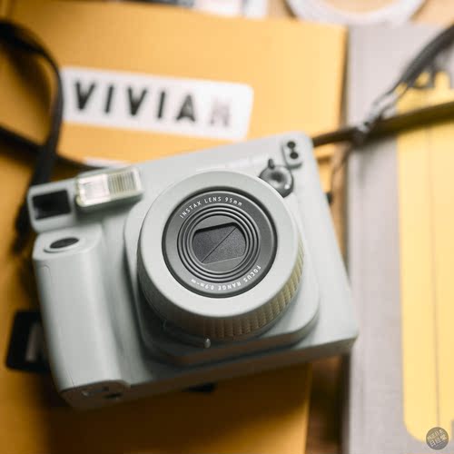 日本代购富士wide400拍立得 新款 宽幅一次成像 5寸 复古胶片相机