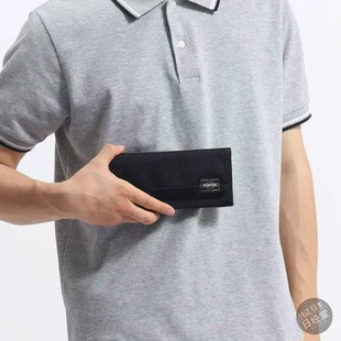 日本代购 吉田PORTER HEAT 休闲折叠长款钱包 703-07975