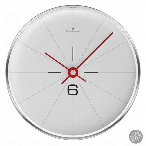 OliverHemming极简风壁挂钟表