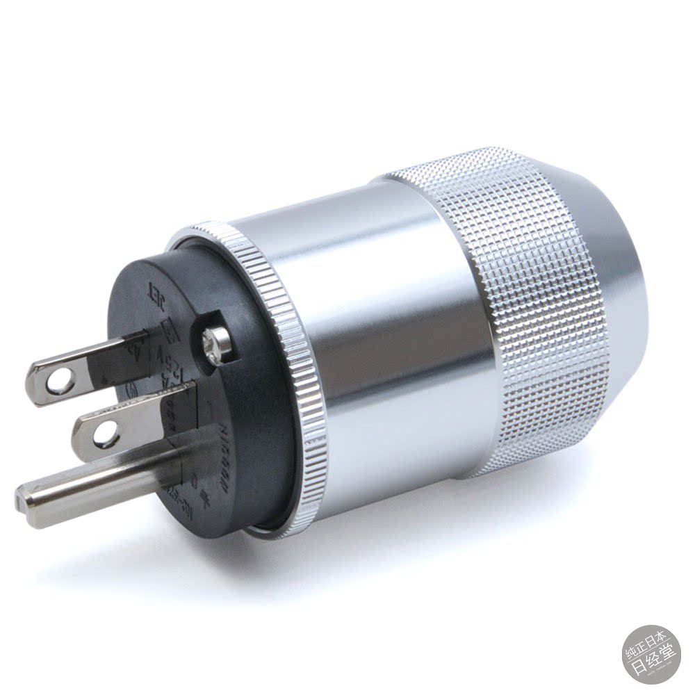 Oyaide/欧亚德 M1/F1 旗舰电源插头插尾 铍铜镀铂+钯金 日行 运费