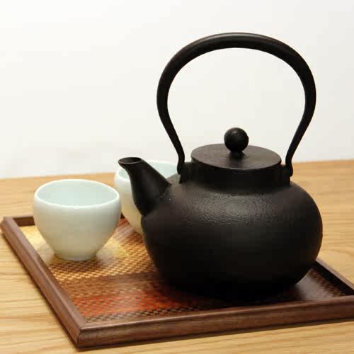 南部铁器日本铸造小丸铁瓶铁壶