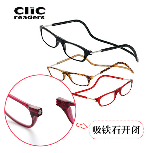 日本代购拼邮CLICREADERS老花镜