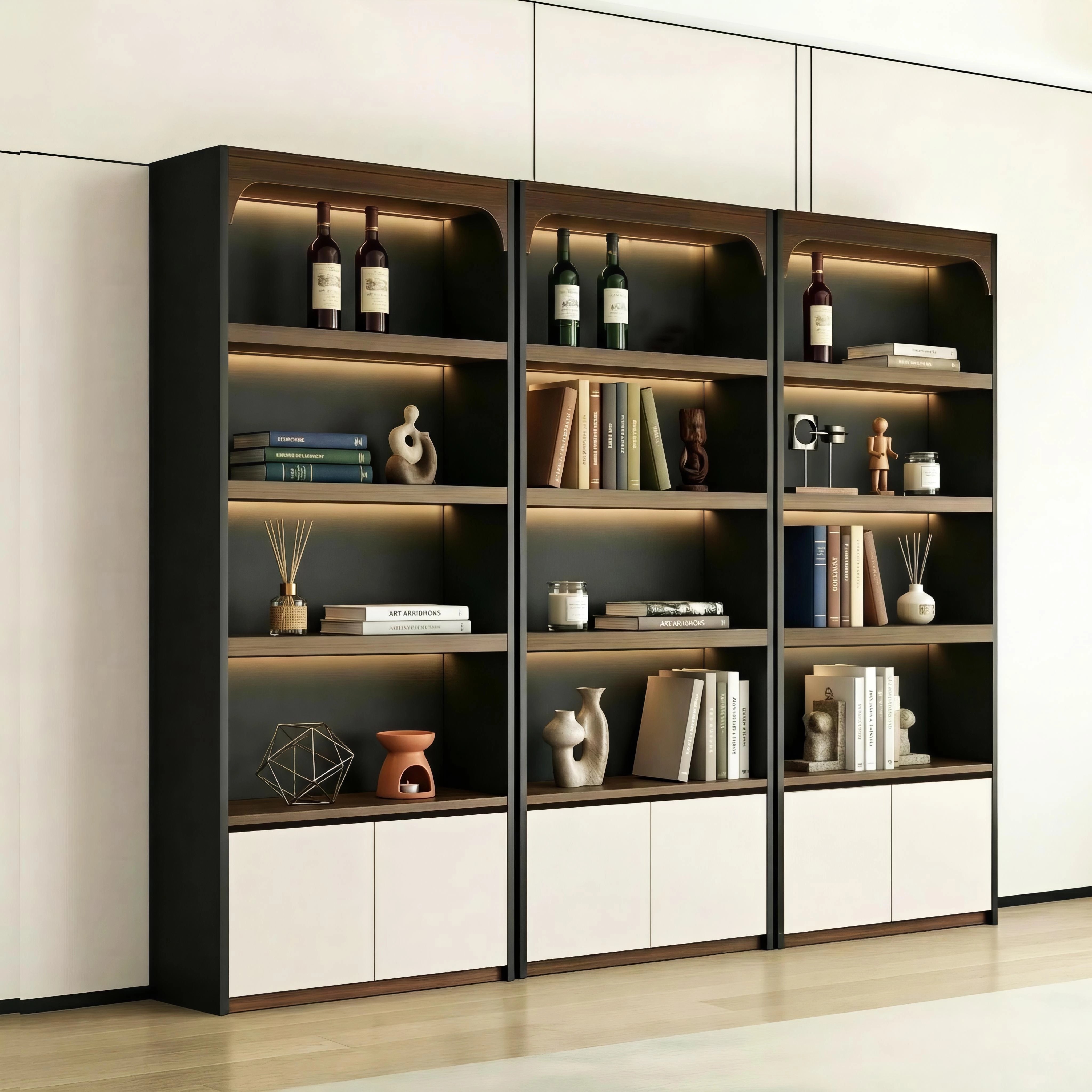 产品展示柜超市烟酒店美容院护肤化妆品陈列柜宠物店样品多层货架