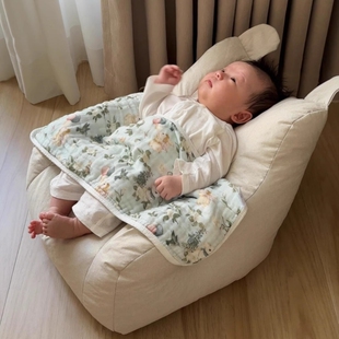 儿童小沙发小月龄宝宝阅读区座椅迷你懒人沙发婴幼儿可坐可躺椅子