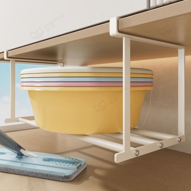 洗脸盆收纳架子浴室柜下分层盆子收纳架卫生间伸缩置物架各种神器