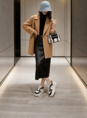 前后7厘米！之前出货小300米！茶自留！！小牛皮瞬间增高！