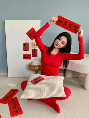 热肤分离无痕女士任意剪保暖套装！年前后一款保暖衣！门店货！