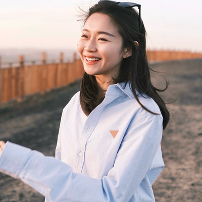 外穿叠穿牛津纺纯棉女士衬衫，挺括有型，开春正穿！高品质