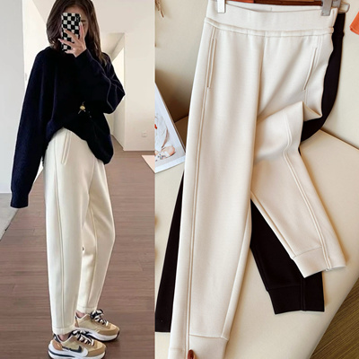 年年返单的牛货！和茶茶1000多米卫裤一模一样面料！软糯Q弹卫裤