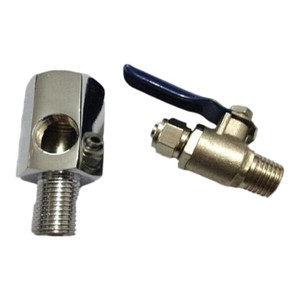 保安精密过滤器三通配件排气阀精密过滤器专用三通排气阀两分接