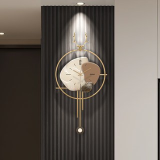 轻奢装饰时钟挂墙钟表挂钟客厅家用时尚创意现代简约艺术大气挂表