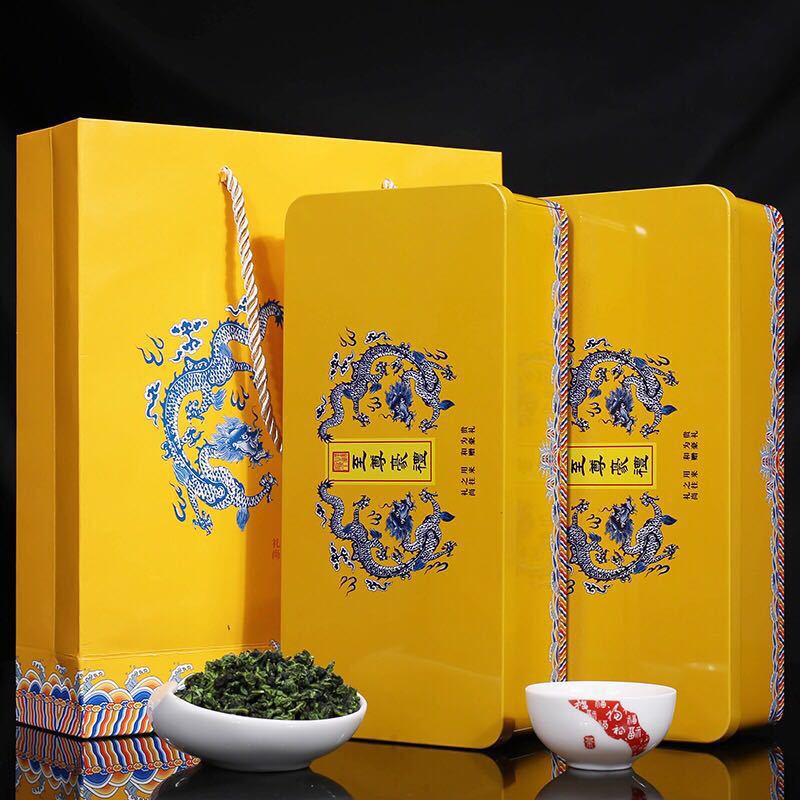 安溪铁观音浓香型乌龙茶兰花香茶叶春茶小泡袋礼盒装500g送礼1z15