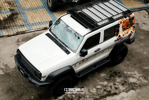 TOPFIRE-坦克300全顶平台/侧梯爬梯顶火原装改装件