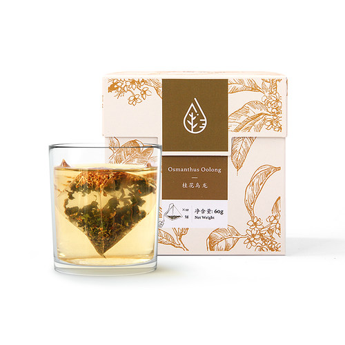 inwe因味金萱三角袋桂花乌龙茶