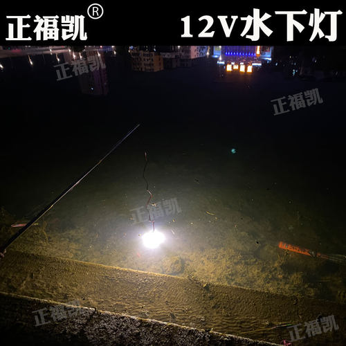 正福凯12v水下灯强光下水灯