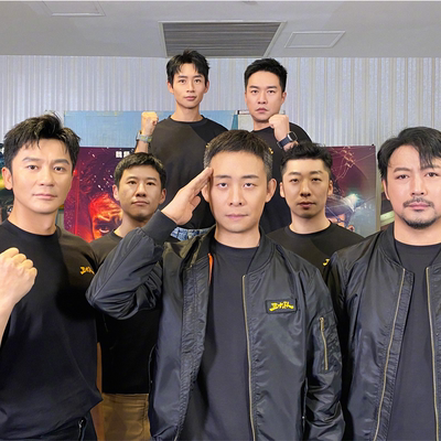 电影三大队张译李晨同款加厚卫衣男女款电影宣传周边粉色应援衣服