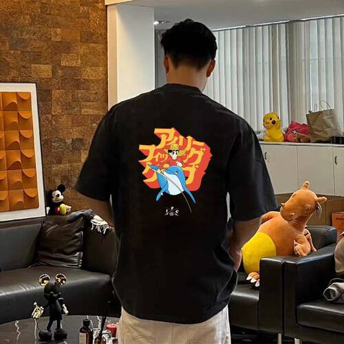 IFC IRIE FISHING CLUB 户外垂钓路亚钓鱼佬文化标语美式短袖T恤