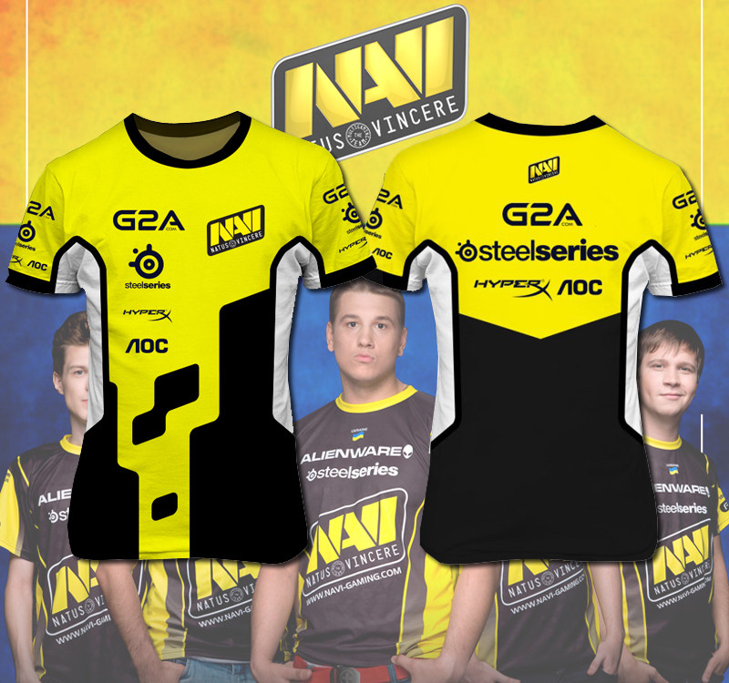 战队电竞游戏周边短袖T恤衫