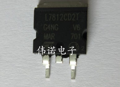 L7812CD2T L7812C2T 贴片TO263 三端稳压芯片IC