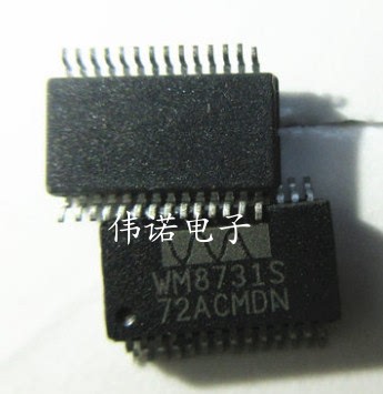 WM8731SEDS WM8731S 编解码器 贴片 SSOP28 可直拍