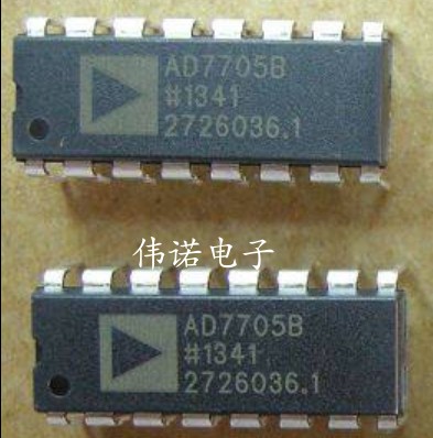 直插 AD7705BN AD7705BNZ 16位2通道AD转换器 DIP16