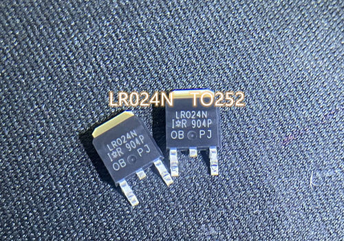 IRLR024NTRPBF 丝印LR024N TO-252-3 N沟道 MOS场效应管