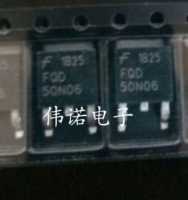 FQD50N06  50A 60V N沟道 50N06 贴片TO-252 MOS场效应管