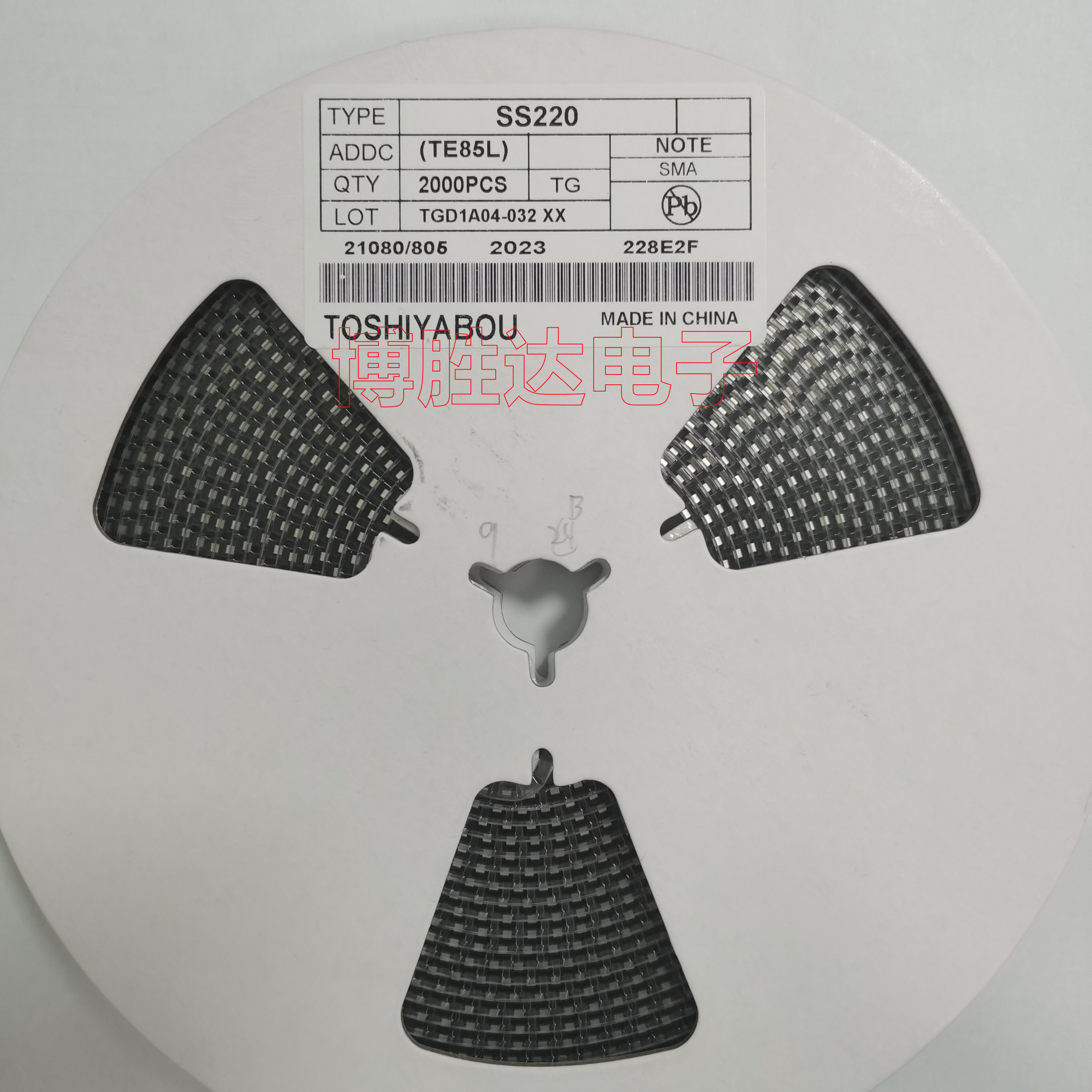 贴片 SMA SS220 SR2200 肖特基二极管 2A 200V 整盘2000个 包邮