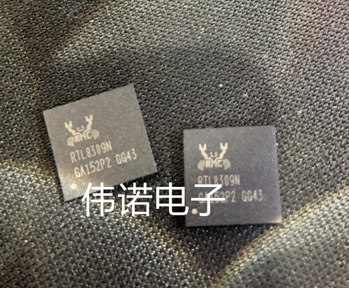 RTL8309N-CG RTL8309N QFN64 网络开关控制器芯片 直拍