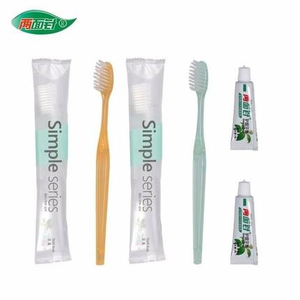 两面针一次性牙刷牙具护理套装3g牙膏酒店待客家用软毛清洁不掉毛