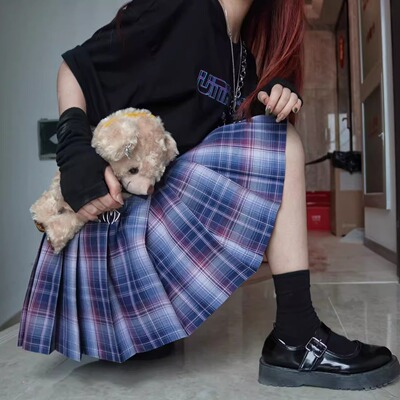 七时川原创JK格裙显白甜酷