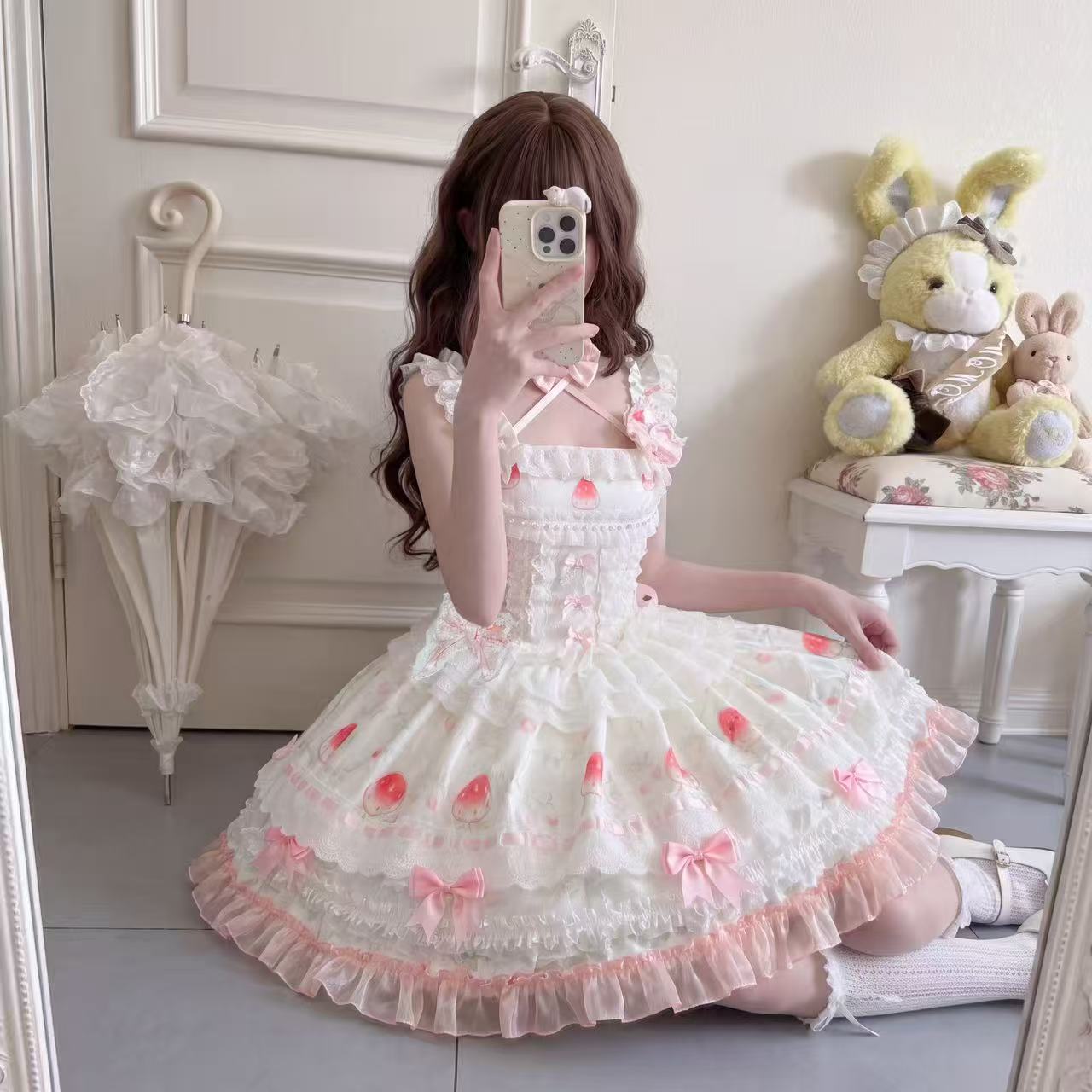 新款lolita洛丽塔仙气公主汉服套装