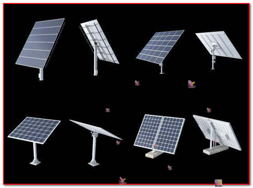 3DMax模型3D模型 S现代太阳能板 光伏板 太阳能3d模型