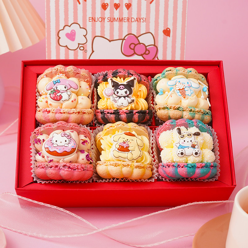 莫琳烘焙三丽欧糕点甜点韩式马卡龙饼干甜品情人节生日礼物蛋糕